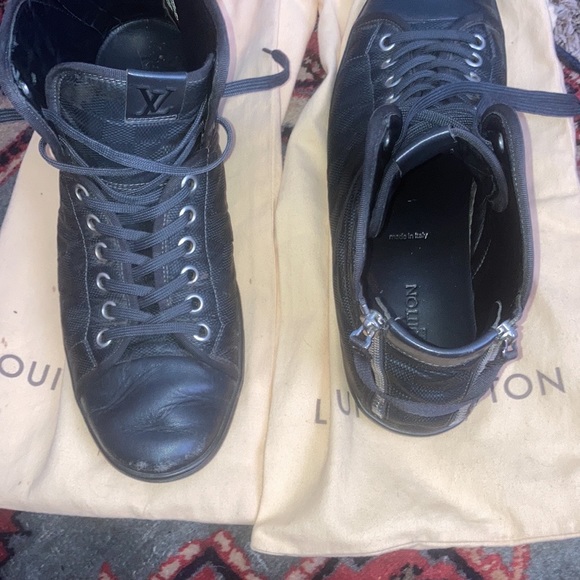 Louis Vuitton shoes they are in somewhat good condition not bad but not the best